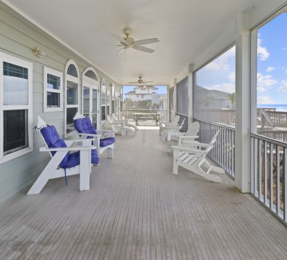 Screened Porch off of Living Room