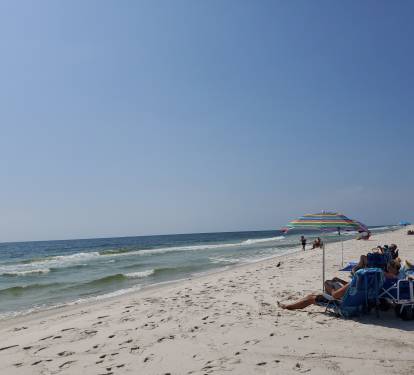 Beautiful beach just for complex