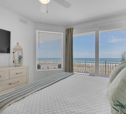 Bedroom and Balcony View