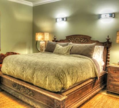 Southeast Master Suite. First Bedroom on left when entering condo through foyer