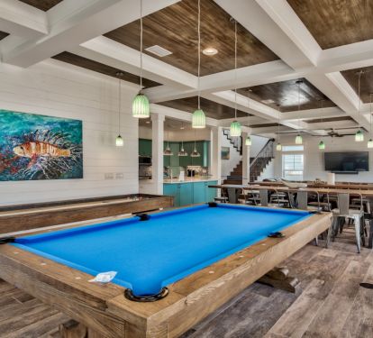Pool table AND shuffleboard table for quality time with family/friends!
