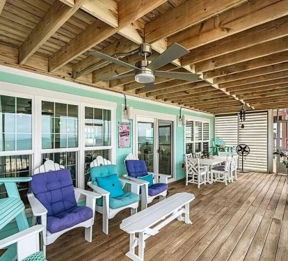 Screened Porch off of Living Room