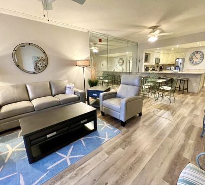 WELCOME! - Living Area - Unit 610 Inn at Crystal Beach