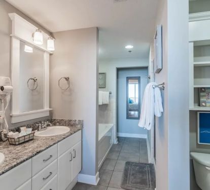 Master Ensuite with Dual Sinks and Mirrors