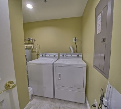 Commercial grade full size washer and dryer.  Speed Queen!
