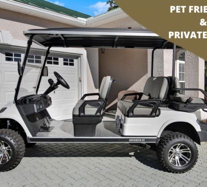 Golf cart, private pool &amp; pet friendly!
