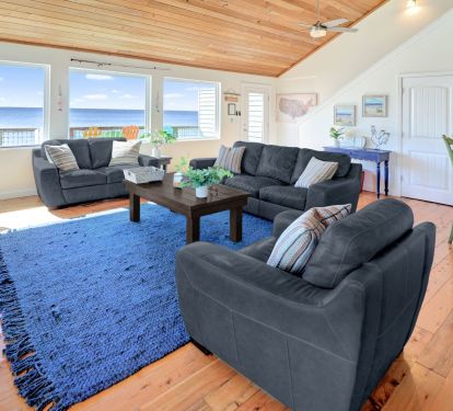 Living Room w/Amazing Gulf Views