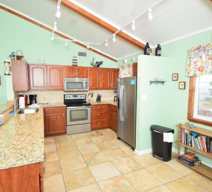 Fully equipped kitchen!  