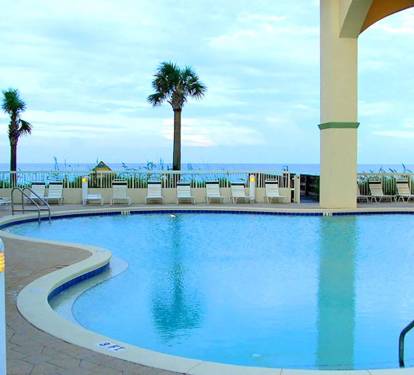 Gulf front pool