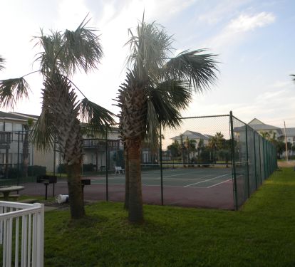 Tennis courts and grilling.