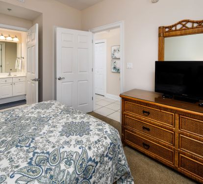 Third bedroom with private bath. 