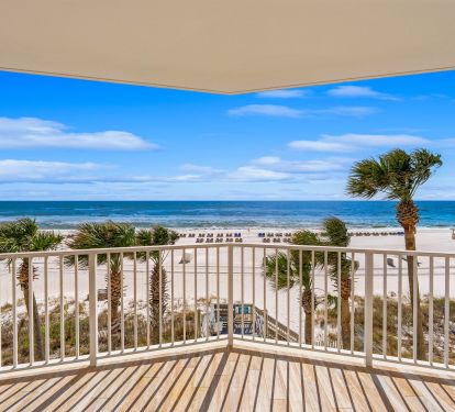 Beautiful view from balcony 