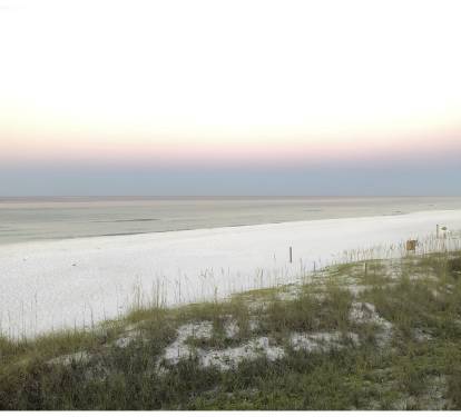 You are just steps away from sugar white sand and aqua blue water.