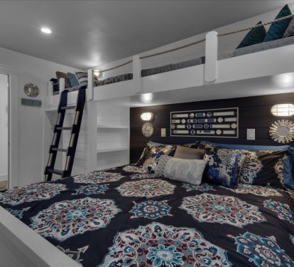 The kiddo&rsquo;s love the bunks!