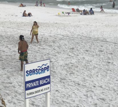 Private Seascape resort beach