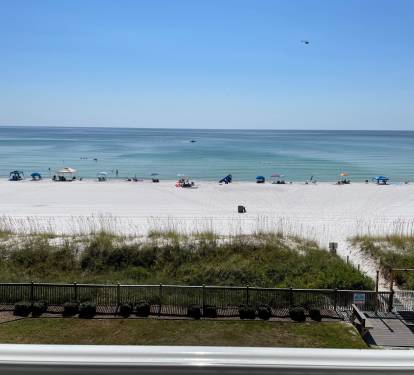 View from the balcony