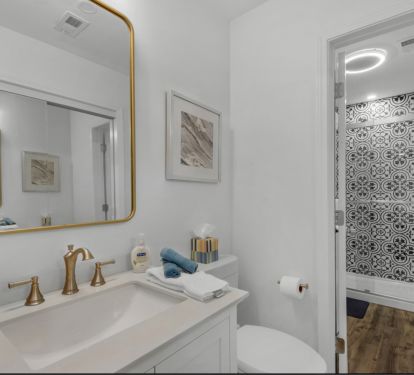 Master bathroom
