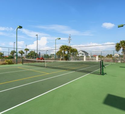 Tennis Court on the Resort Property 