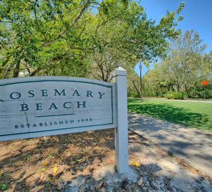 Sunset Beach is just steps away from Rosemary Beach.
