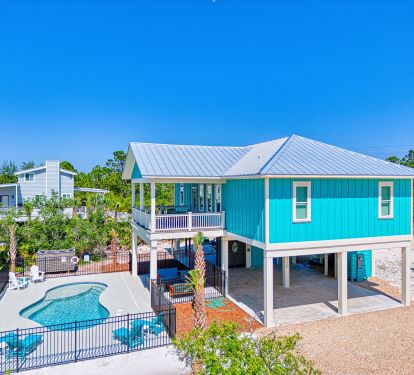 Pool and Driveway