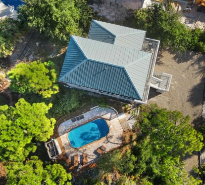 Aerial View of Property
