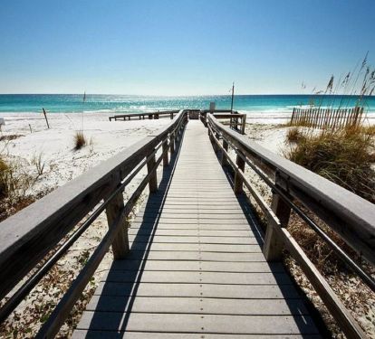 Walkway to the beach