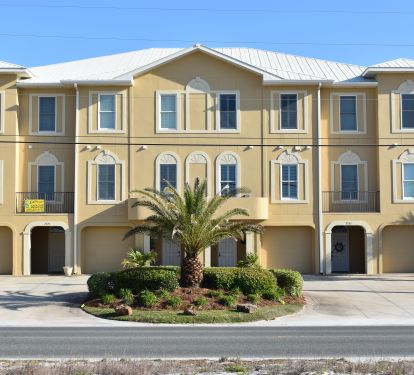 Welcome to a Shore Thing. Our home is the second from the left out of the four.