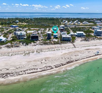 Located in a very quiet and private residential area &ndash; No crowds; all beach!