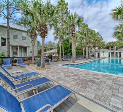 Locked Pool code access gate directly behind the house for your convenience.