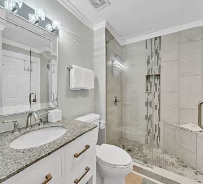 Master bathroom