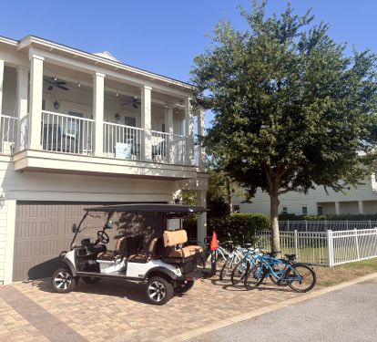 NEW 2025 Street Legal Golf Cart Included!