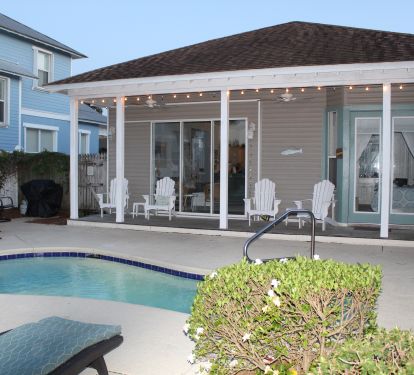 Back patio area