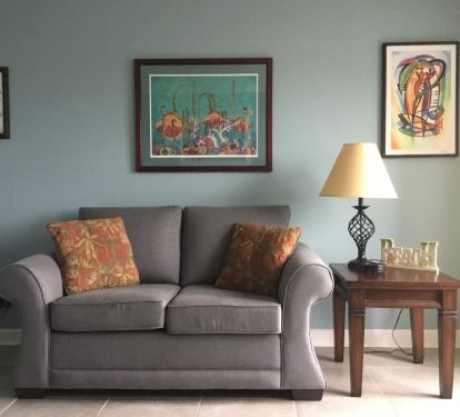 Living room loveseat