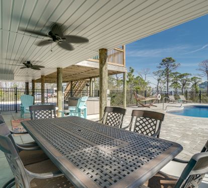 Amelia By The Bay is an outdoor playground. Either at the house or at the Bay!