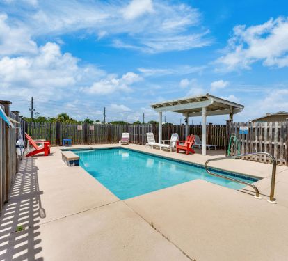 Pool area with Pergola