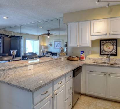 View of kitchen