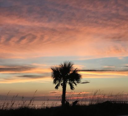 Beautiful Gulf Sunset at Edgewater