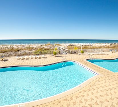 Two swimming pools (one heated seasonally) and hot tub 