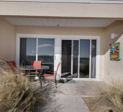 Private deck outside your condo