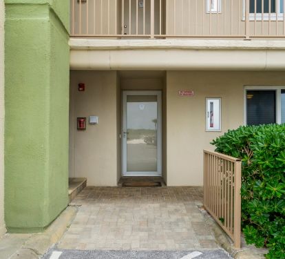 Front door.