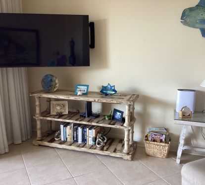 Living room 55" TV