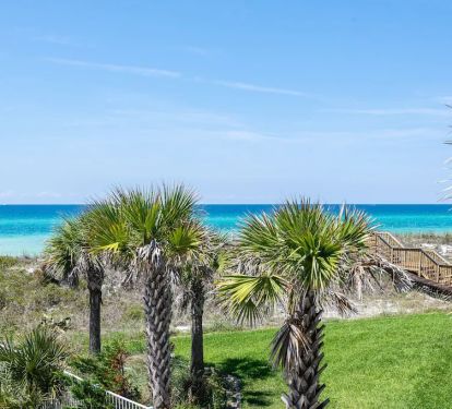 View from deck