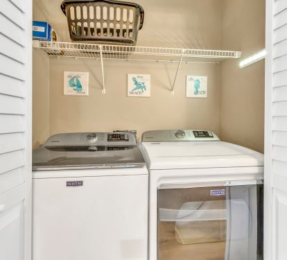 New Washer/Dryer in unit 