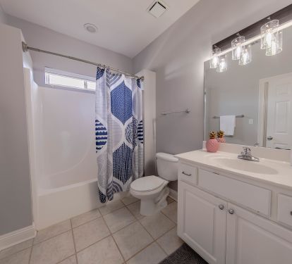 Second floor bathroom