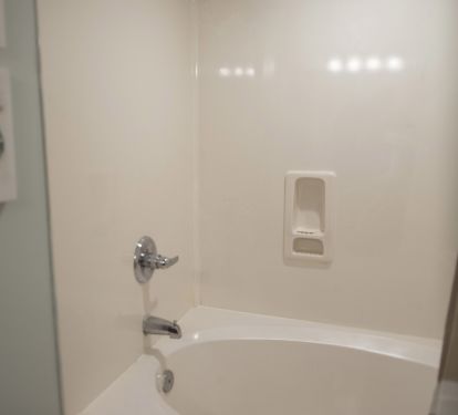 Guest Bath with Large Tub and Shower