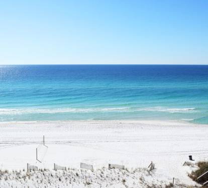 Balcony - 
Gulf Dunes 612 Fort Walton Beach Okaloosa Island Vacation Rentals