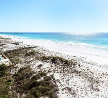 Balcony - 
Gulf Dunes 612 Fort Walton Beach Okaloosa Island Vacation Rentals