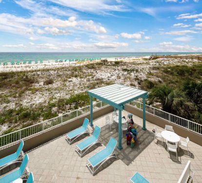 Balcony View - 
Gulf Dunes 206 Fort Walton Beach Florida Okaloosa Island Destin