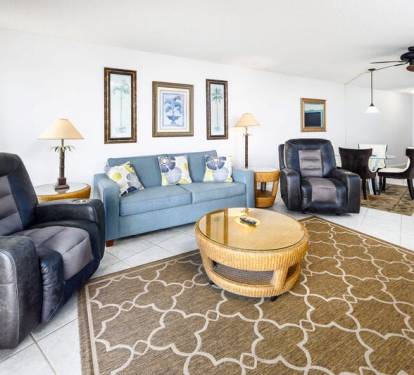 Living Room - 
El Matador Resort, Okaloosa Island Fort Walton Beach Vacation Rentals