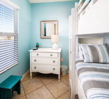 Bunk Room - 
Gulf Dunes 609 Fort Walton Beach Okaloosa Island Vacation Rentals